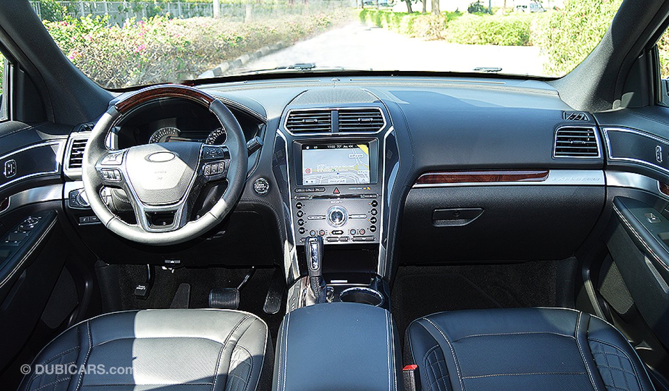 فورد إكسبلورر Platinum Luxury Edition Ecoboost 4WD, 3.5-V6 GCC, 0km w/ 3Years or 100K km WTY  + 3 Years Service