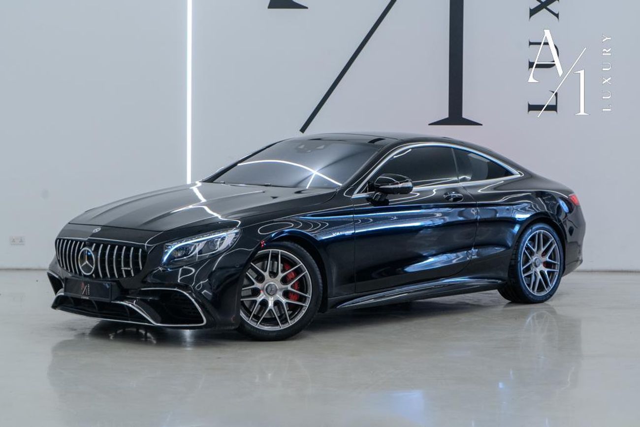 مرسيدس بنز S 63 AMG كوبيه AMG 4MATIC+ 2019 Mercedes Benz S63, Warranty, Full Mercedes Service History, Fully Loaded, Low Kms