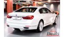 BMW 730Li Li | 2018 | GCC | UNDER WARRANTY