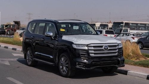 تويوتا لاند كروزر 2025 Toyota Land Cruiser 300 VXR 3.5L Twin Turbo AT Petrol (Black-Beige)