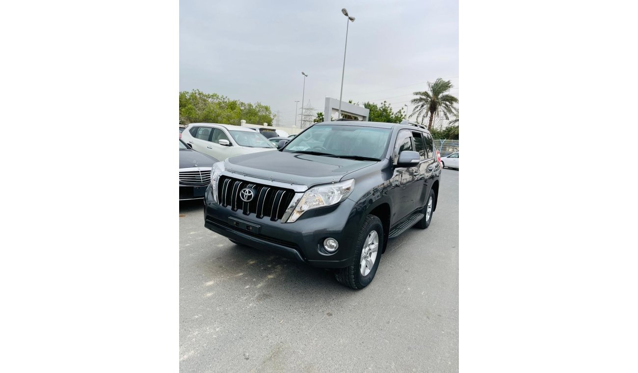 تويوتا برادو Toyota prado RHD Diesel engine model 2015 grey color car very clean and good condition