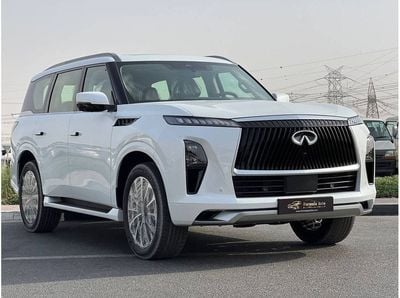 Infiniti QX80 3.5L TWIN TURBO PTR A/T // 2025 // FULL OPTION WITH 360 CAMERA , COOLING&HEATED SEATS , COOL BOX //