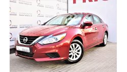 Nissan Altima AED 1173 PM | 0% DP | 2.5L S GCC WARRANTY