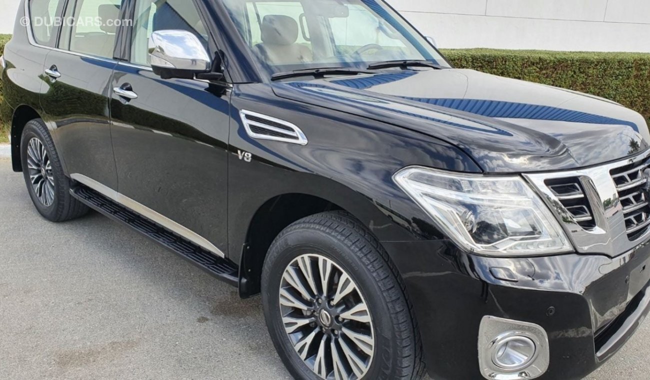 نيسان باترول SE بلاتينوم SE بلاتينوم SE بلاتينوم AED 2270/- month FULL OPTION NISSAN  PLATINUM 2015 V8 UNLIMITED 