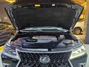 Lexus LX570 GCC/ FULL OPTION / RADAR / ZAFRAN INTERIOR/LOW MILEAGE/ EXPORT ONLY / LOT#25091