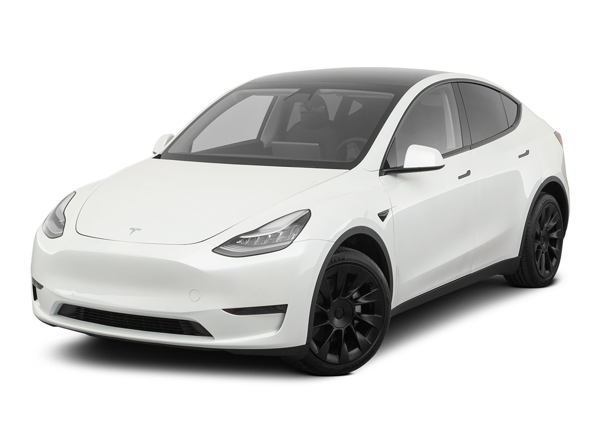 Tesla Model Y cover - Front Left Angled