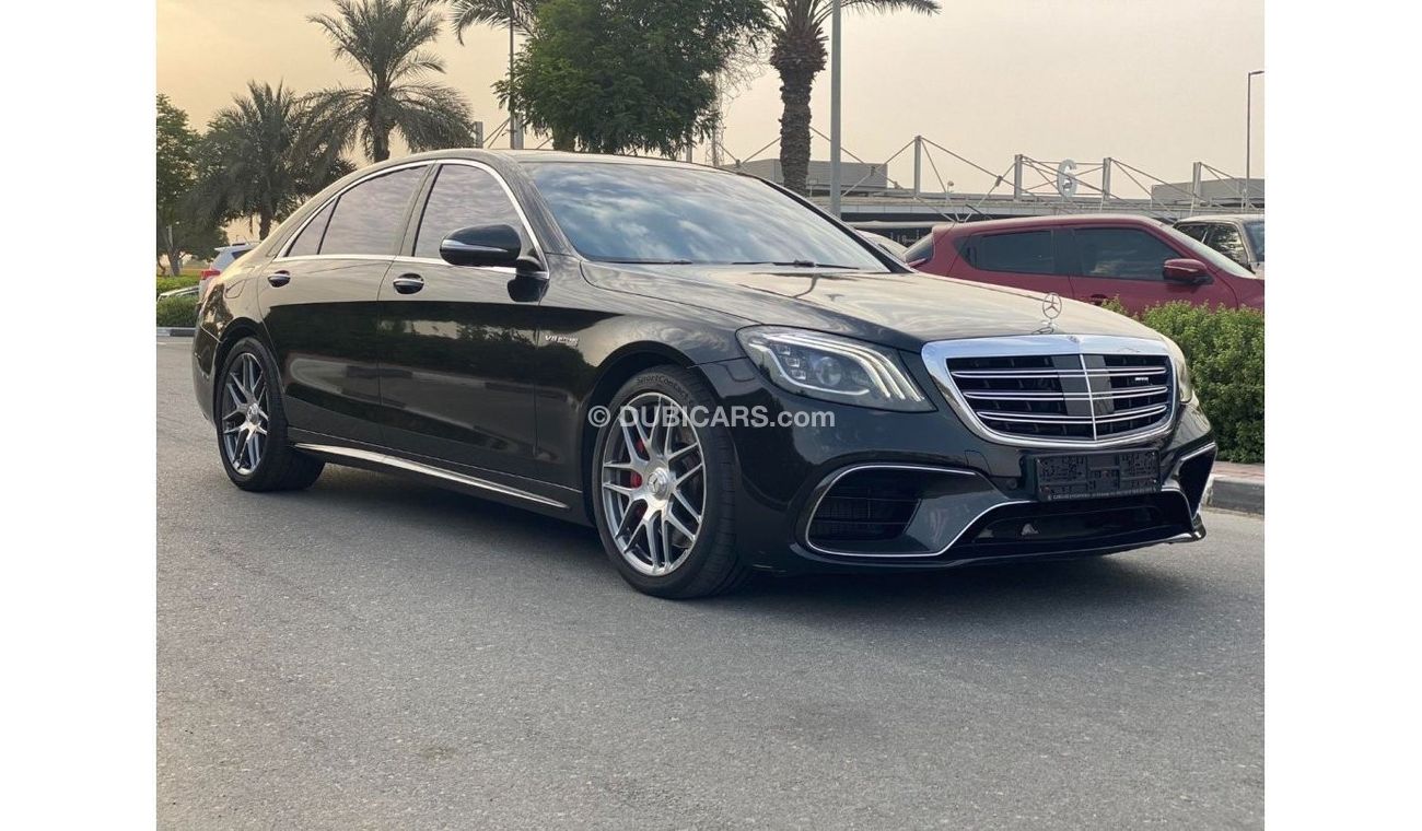 Mercedes-Benz S 63 AMG Std GCC SPEC UNDER WARRANTY NEAT AND CLEAN