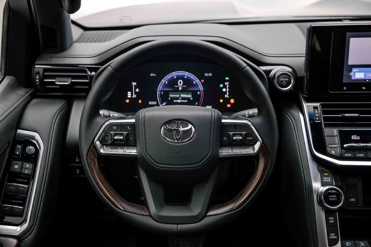 Toyota Land Cruiser GXR MHEV 3.5L - ATTITUDE BLACK INSIDE BLACK | EXPORT ONLY