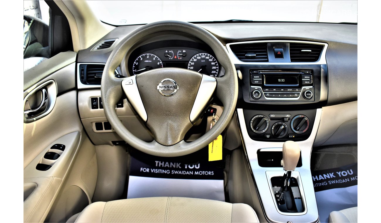 Nissan Sentra 1.6L S 2018 GCC DEALER WARRANTY