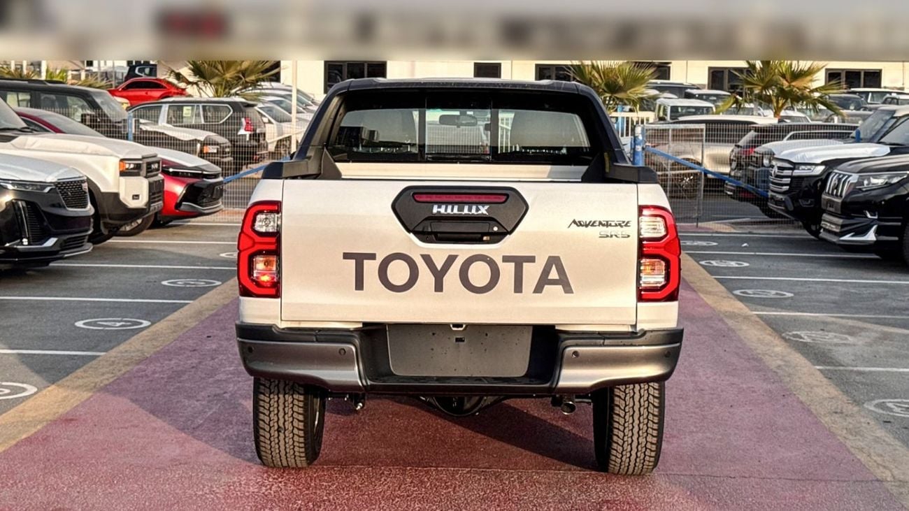 تويوتا هيلوكس 2025 TOYOTA HILUX ADVENTURE 4.0L PETROL V6 FULL OPTION  WITH PUSH START, DIGITAL CLOCK
