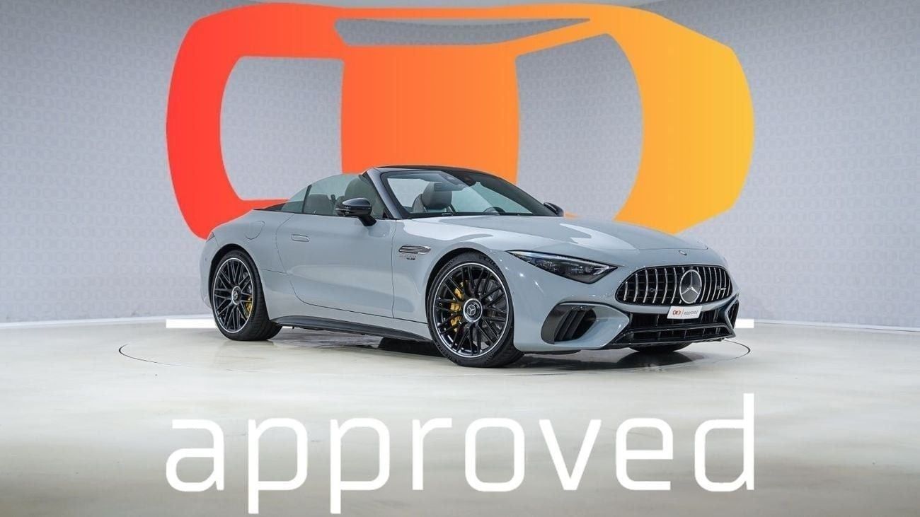 Mercedes-Benz SL 63 AMG | AED 9387 PM | 2 Years Unlimited Warranty