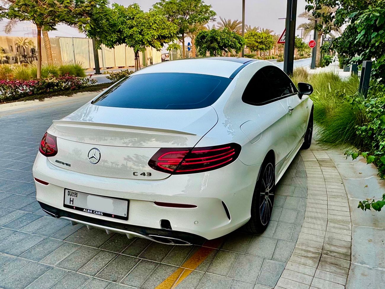 Mercedes-Benz C 43 AMG 3.0L V6 Bi-Turbo GCC , Accident free, Mint, Dealer Service History, in perfect condition