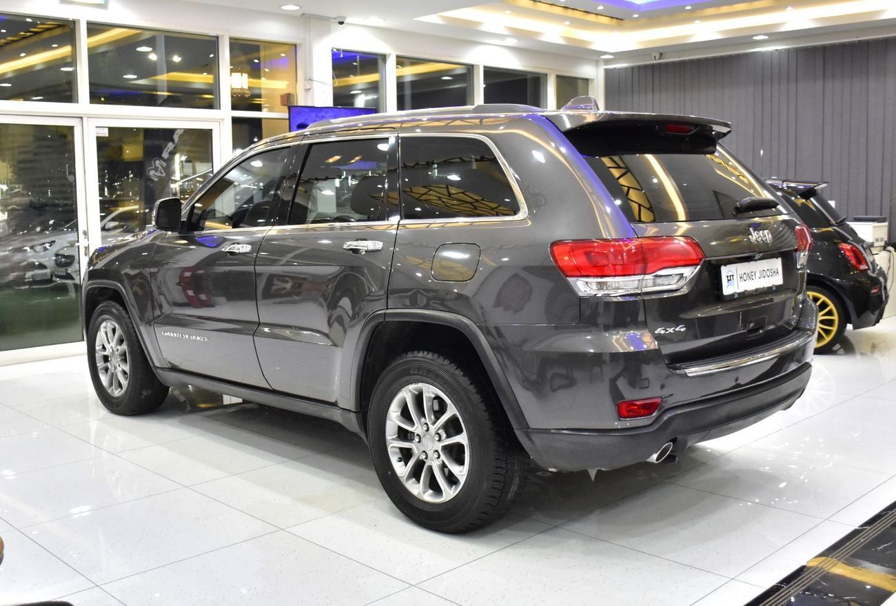 Jeep Grand Cherokee EXCELLENT DEAL for our Jeep Grand Cherokee Limited 4x4 ( 2015 Model ) in Grey Color GCC Specs