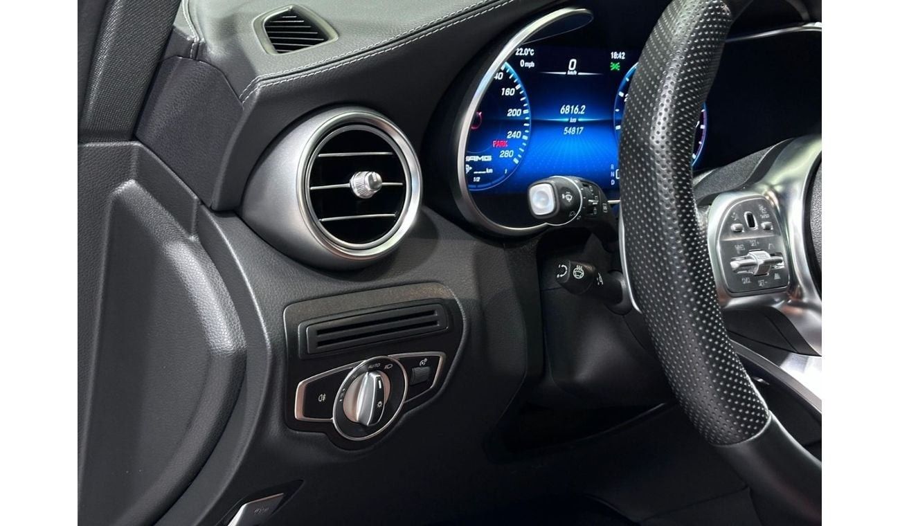 Mercedes-Benz GLC 43 AMG All Service History In (EMC) + Service Contract Until 90000KM in (EMC)