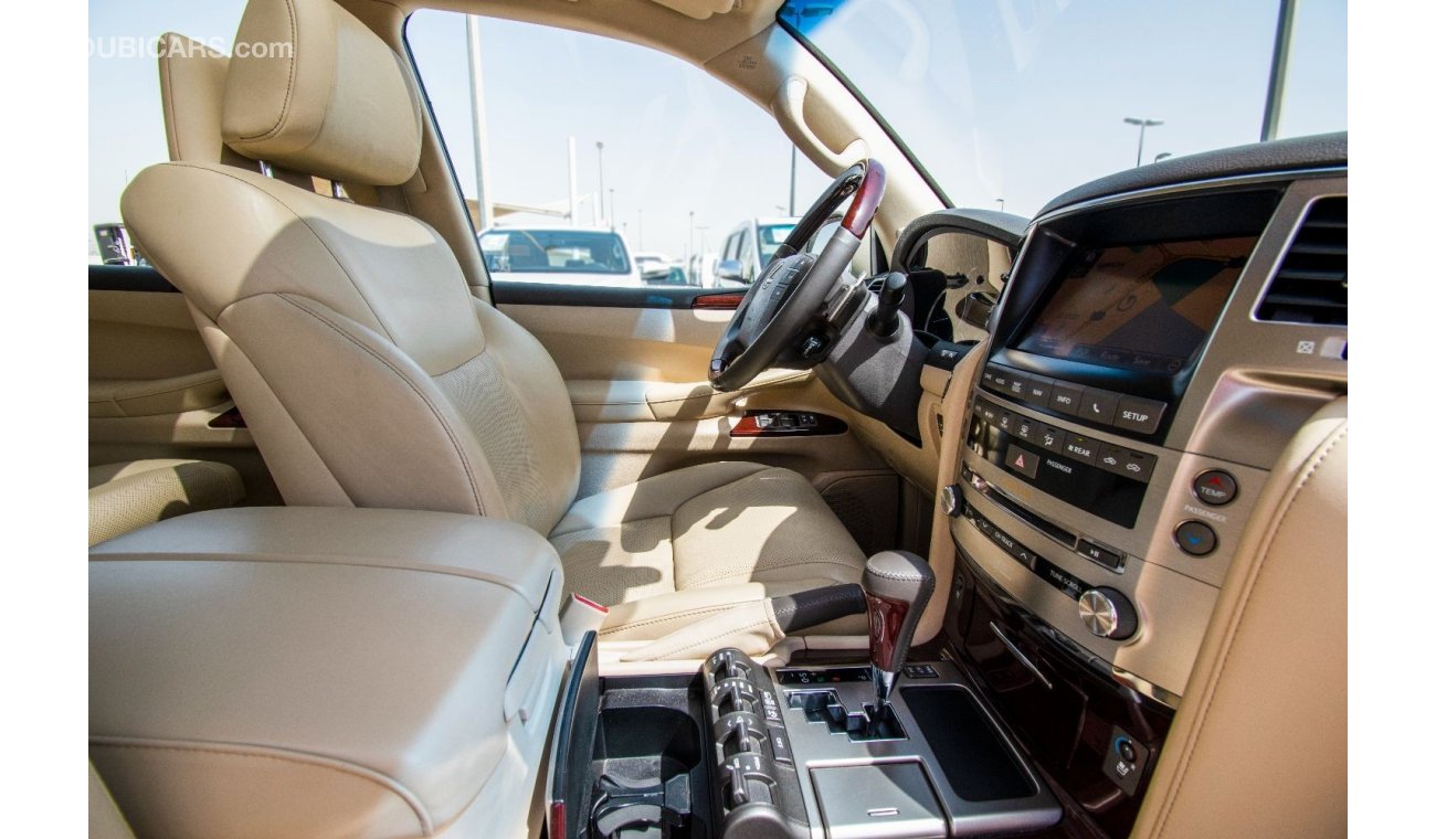 Lexus LX570 Platinum 2014 | LEXUS LX-570 S | PLATINUM | 5.7L V8 | SPACIOUS LUXURY CABIN 7-SEATER | GCC | VERY WE