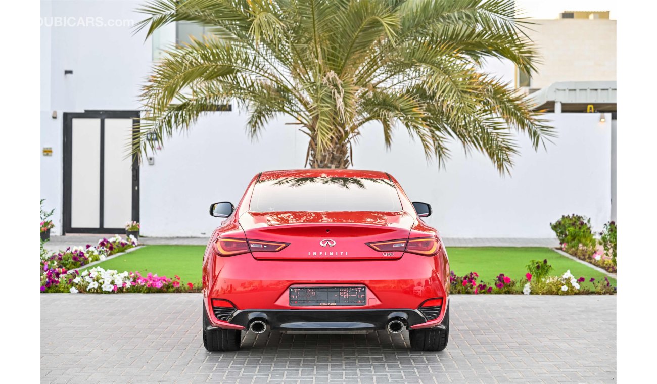 Infiniti Q60 Sport 3.0L - Agency Warranty! - Agency Service Contract!  - Only AED 2,330 Per Month