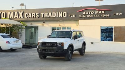 Toyota Prado Toyota Prado TOYOTA PRADO PETROL 2.4T URBAN - E BASIC - 2025 MODEL - WHITE INSIDE BLACK