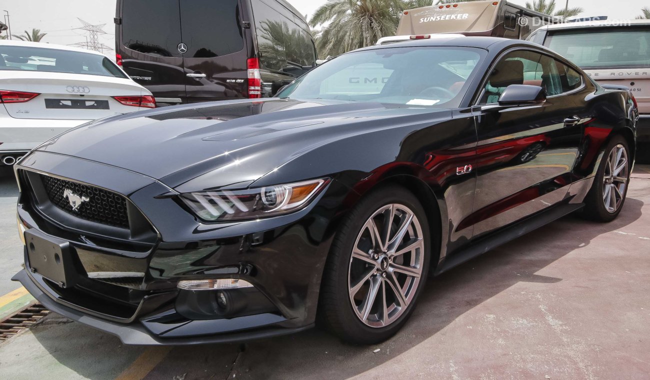 Ford Mustang GT Premium+, 5.0L V8 0km, GCC with 3 Years or 100K km Warranty and 60K km Service at AL TAYER