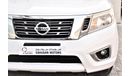 Nissan Navara AED 718 PM | 2.5L SE 2WD GCC DEALER WARRANTY