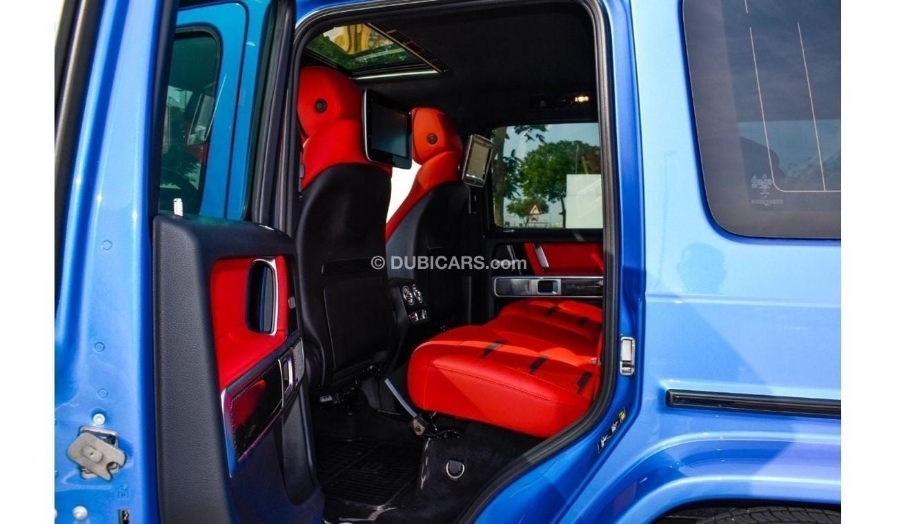 Mercedes-Benz G 63 AMG Amazing Price | Mercedes-Benz G63 AMG | Blue | V8 Biturbo | Fully Carbon | Original Screens | Night
