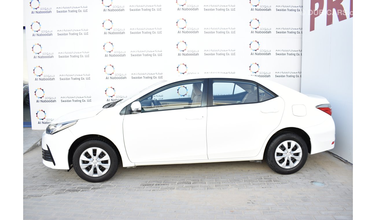 Toyota Corolla 1.6L SE 2018 GCC SPECS DEALER WARRANTY