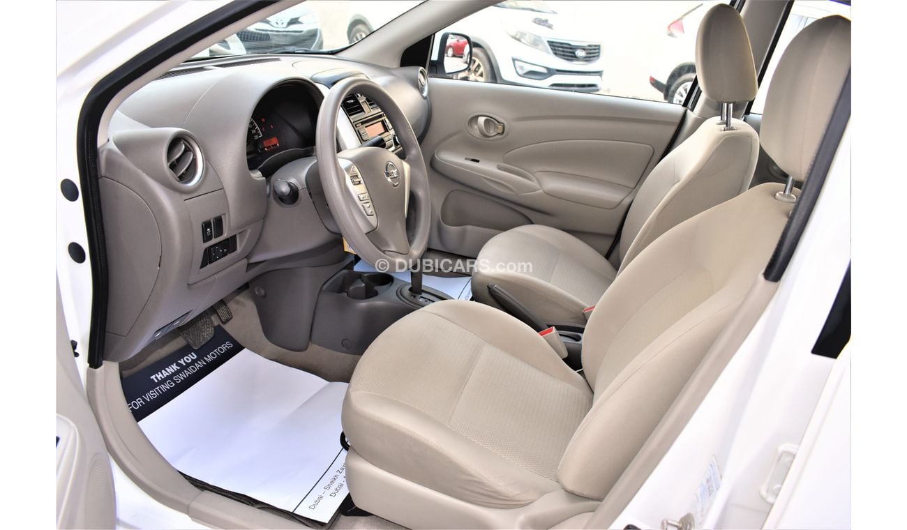 Nissan Sunny AED 720 PM | 1.5L SV GCC WARRANTY