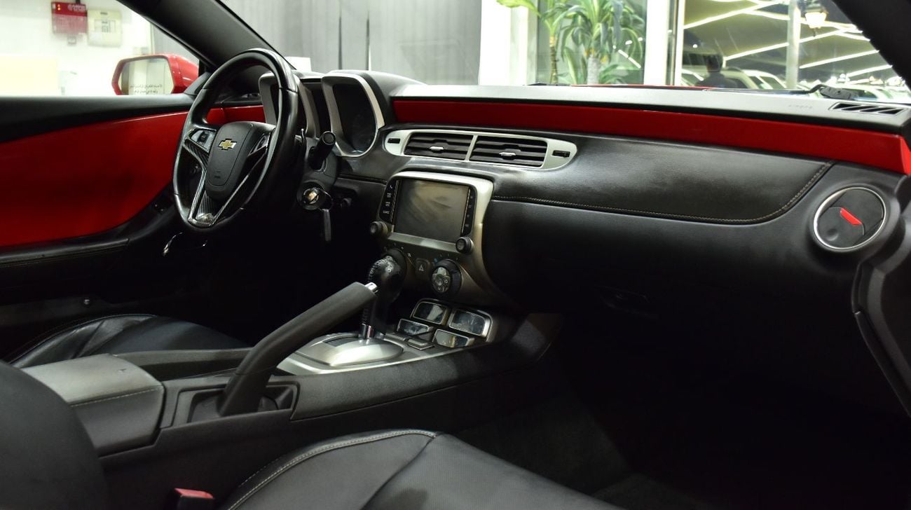 Chevrolet Camaro EXCELLENT DEAL for our Chevrolet Camaro ( 2014 Model ) in Red Color GCC Specs