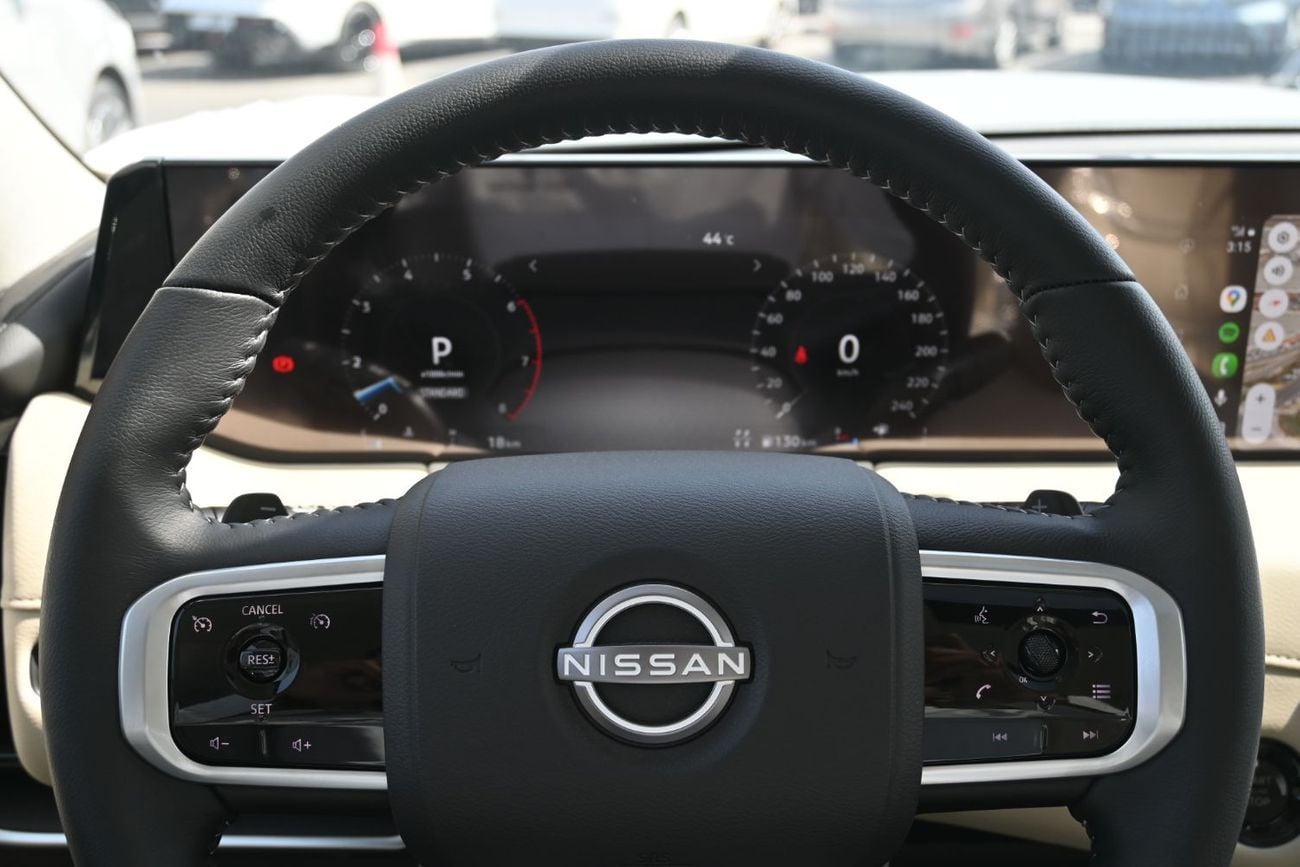 نيسان باترول NISSAN PATROL LE 3.5L TwinTurbo V6 Petrol 4WD, Model 2025, Color Grey