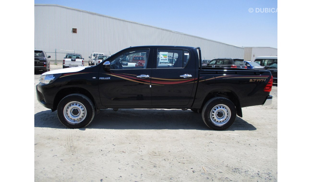 Toyota Hilux 2.7L Petrol Double Cab DLX Manual (Export only outside GCC Countries)