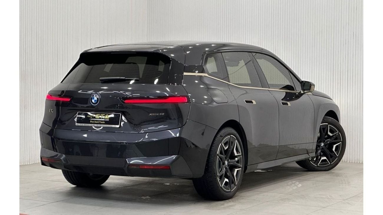 BMW iX 2023 BMW IX XDrive50 Sport Suite Edition, 6 Years Agency Warranty + 5 Years Service Contract, GCC