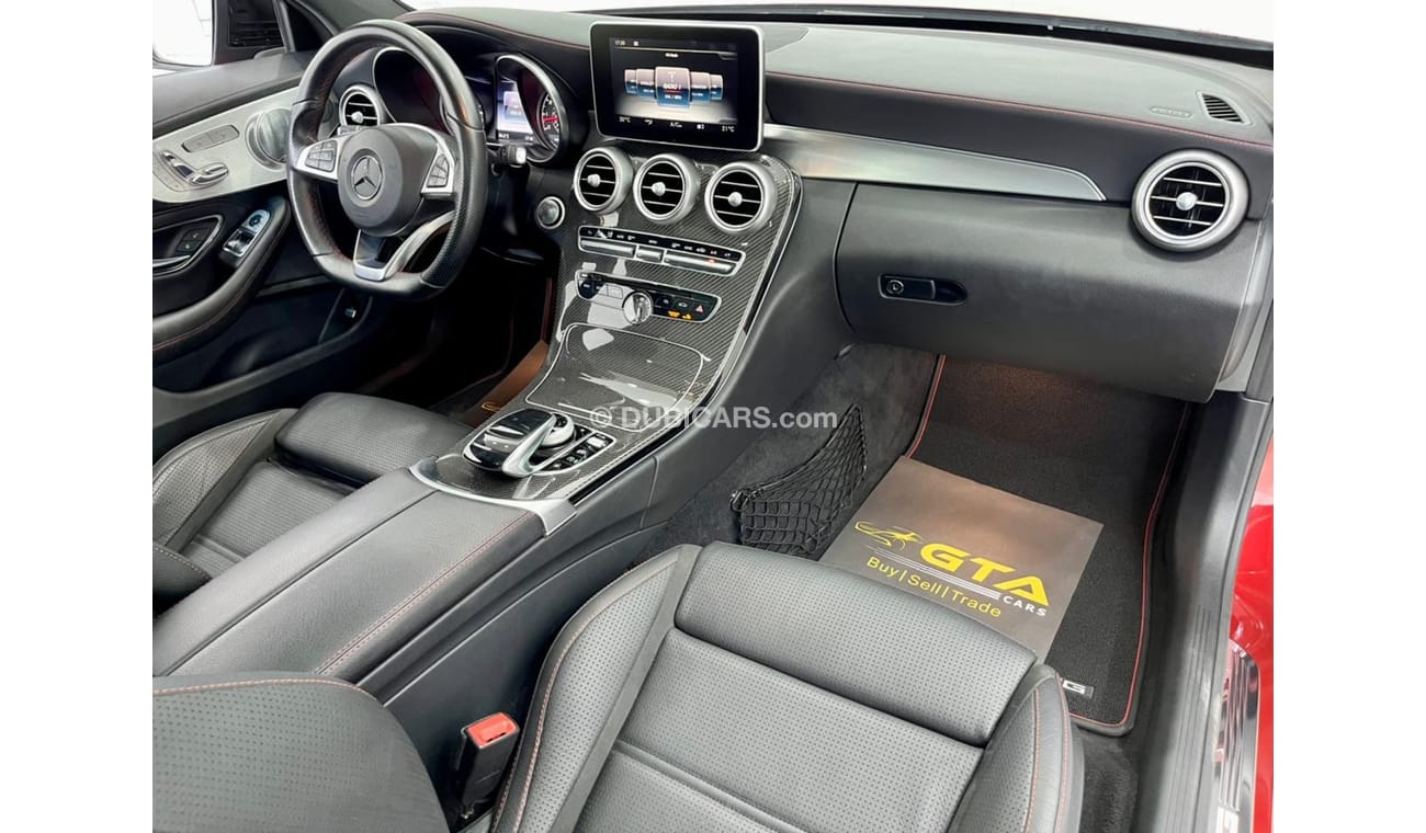 مرسيدس بنز سي 43 ايه ام جي 2017 Mercedes-Benz C43 AMG, Mercedes History, Mercedes Warranty, Low Kms, GCC