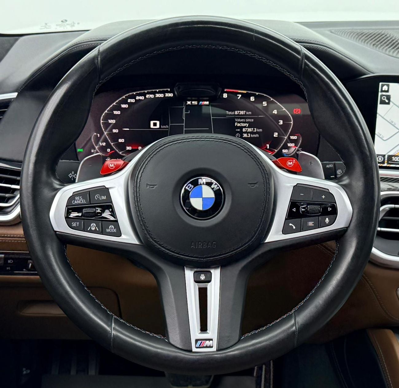بي أم دبليو X5 M Competition 4.4L 2020 BMW X5M Competition, Warranty, Full BMW Service History, Carbon Fiber Package,