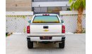 Chevrolet Silverado LT Double Cab | 2,428 P.M | 0% Downpayment | Amazing Condition