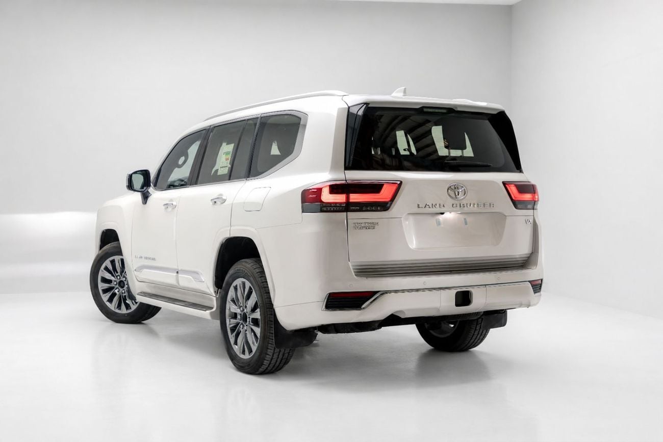 Toyota Land Cruiser VX LC300 3.3L - White Pearl Inside Black | Export Only