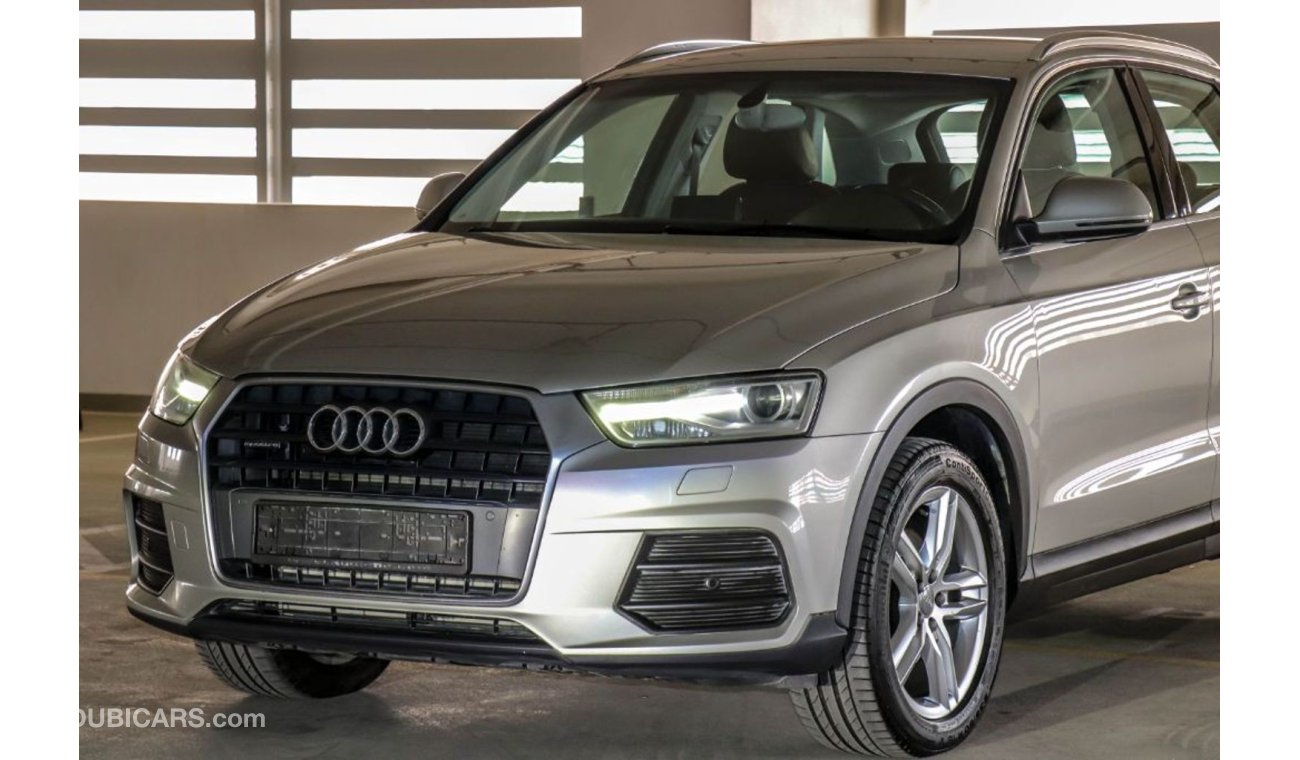 Audi Q3 2016 GCC Under warranty with 0% downpayment