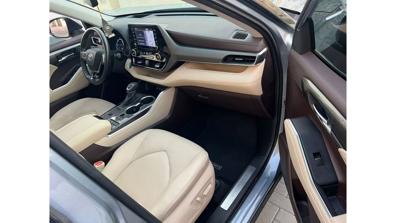 تويوتا هايلاندر VXR 2020 Toyota highlander GCC VX.R Limited Edition - Hybrid Full Option - Fully AL-Futtaim Serviced