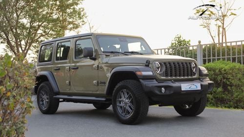 جيب رانجلر Unlimited Sport S I4 2.0T 2025 GCC 0Km With 3 Years Warranty Or 60,000 Km @Official Dealer