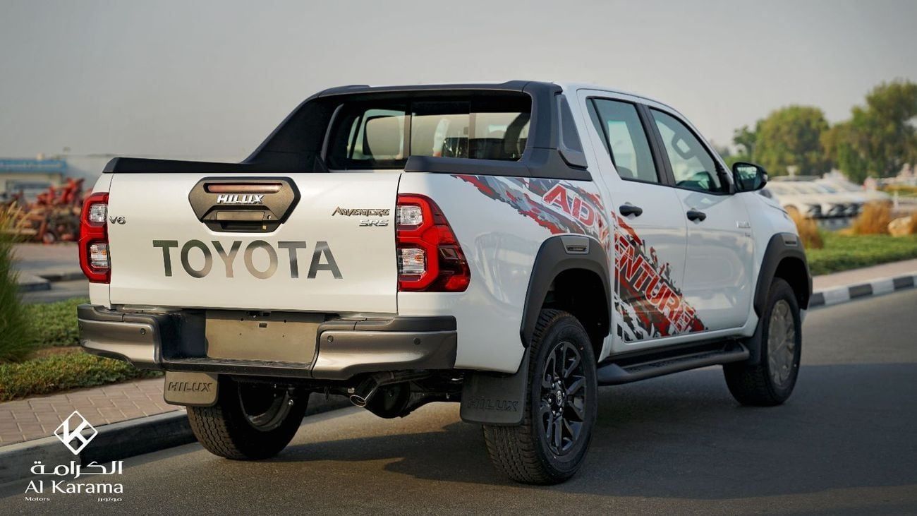 Toyota Hilux 4.0L V6 Adventure  SR5 | 360 Camera | Cruiser Control | Diff Lock  | Air Compressor