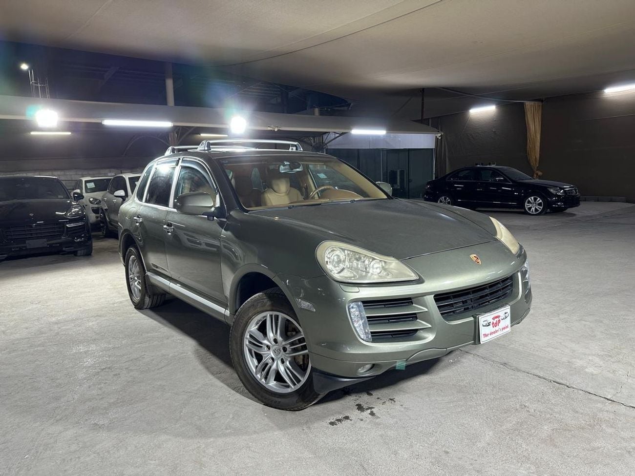 Porsche Cayenne PORSCHE CAYENNE S 2008 4.8L | RARE OLIVE GREEN EXTERIOR | PANORAMIC ROOF | BEIGE INTERIOR