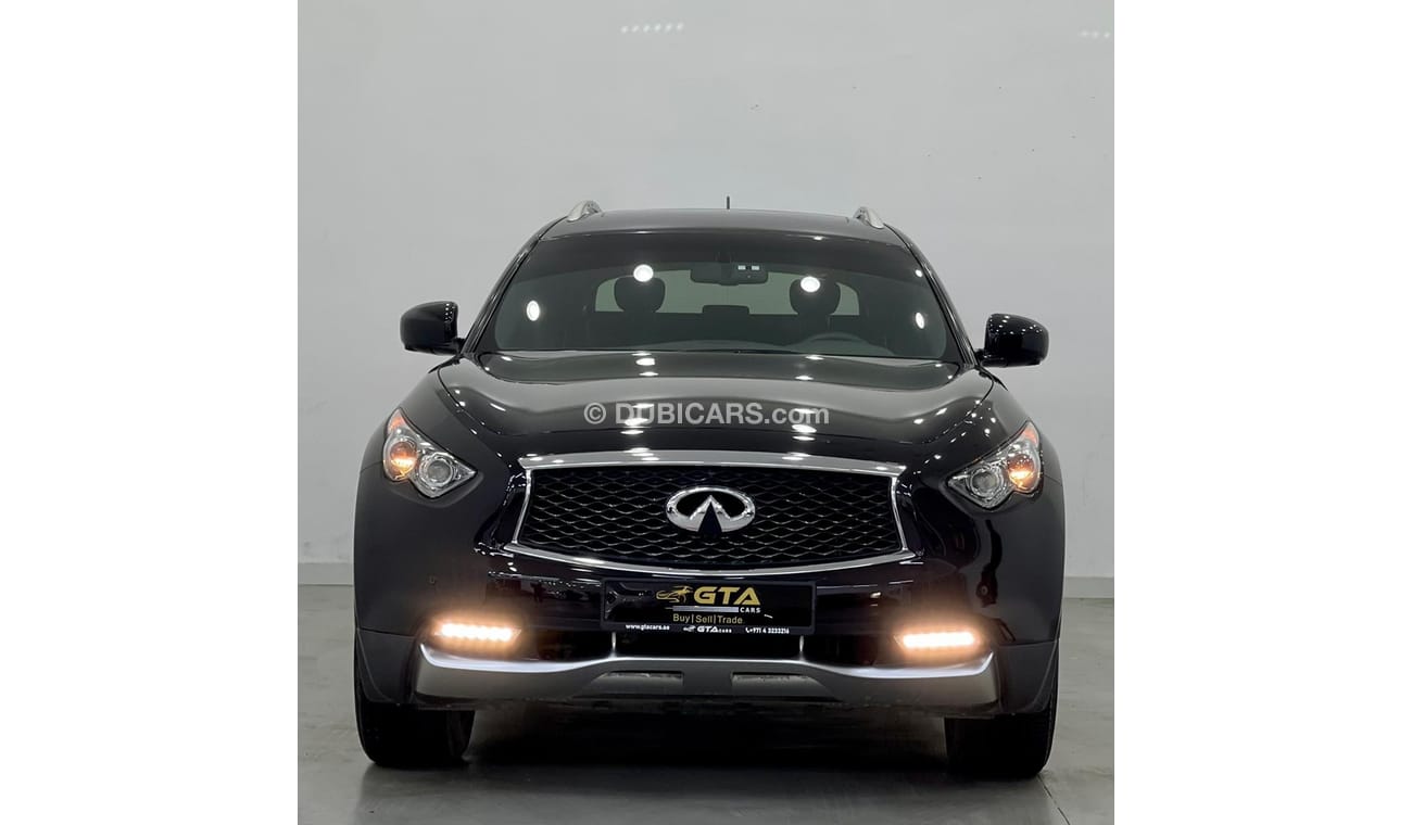 Infiniti QX70 2018 Infiniti QX70 Limited 50th Anniversary, Infiniti Service History, Low Kms, GCC