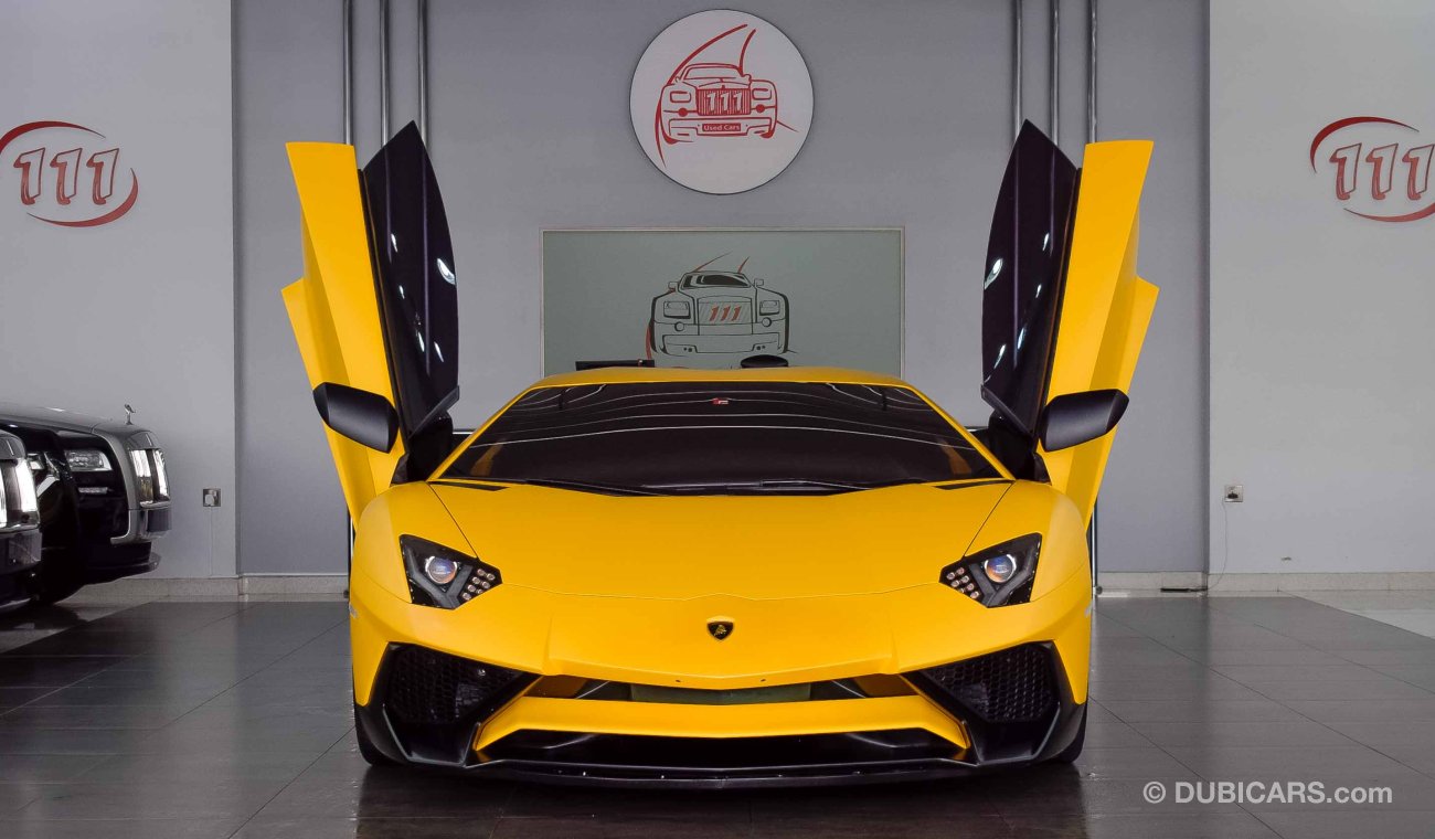 Lamborghini Aventador SV LP 750-4 / GCC Specifications / Warranty