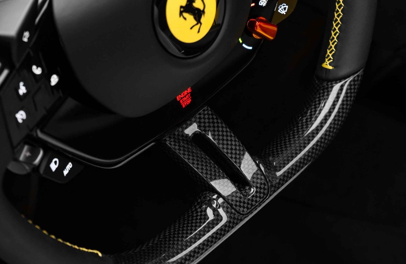 Ferrari Roma 3.9L V-8 Twin-Turbocharged Engine