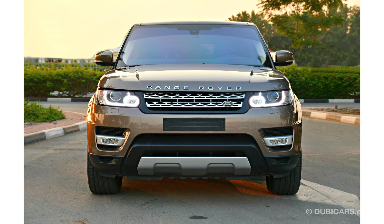 Land Rover Range Rover Sport HSE - V6 SUPERCHARGE - 2015 - WARRANTY - FULL SERVICE HISTORY - AL TAYER MOTORS