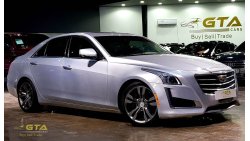 Cadillac CTS 2016 Cadillac CTS 3.6, Warranty, Service History, GCC, Low Kms
