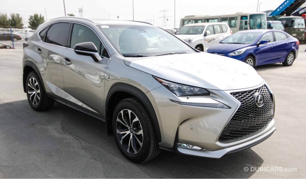 Lexus NX200t 2.0 F-sports Series#3 Full option (Canadian Specs) 2017 (Export Only)