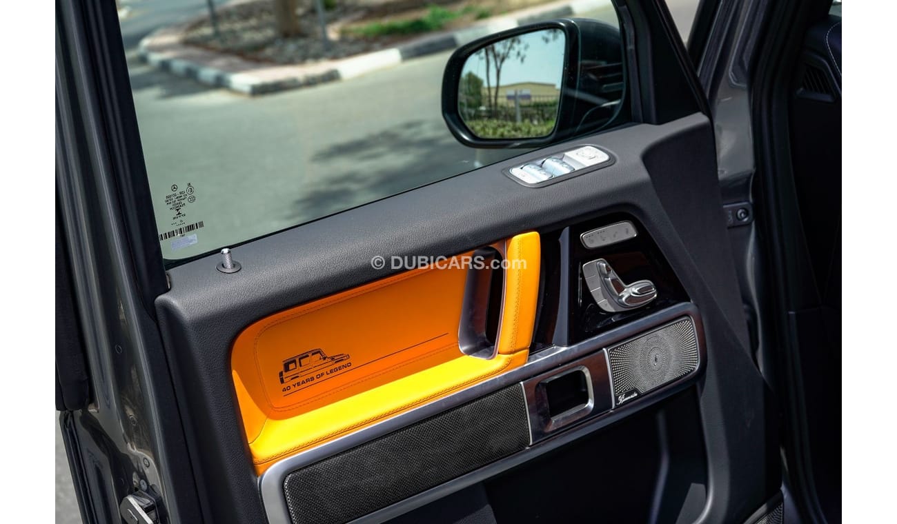 Mercedes-Benz G 63 AMG 40th Anniversary Edition