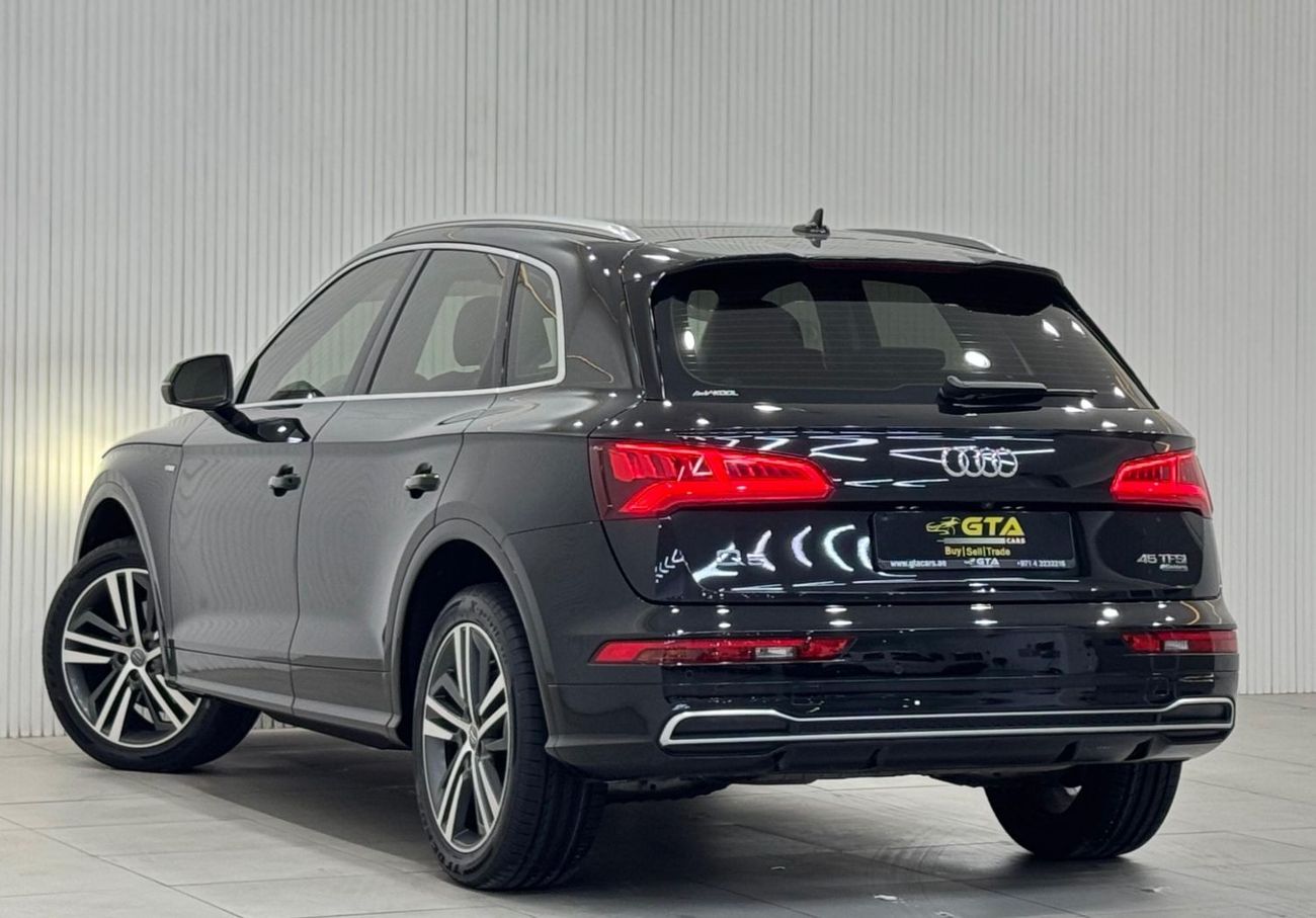 Audi Q5 45 TFSI Quattro S Line 2.0L (252 HP) 2019 Audi Q5 45TFSI S-Line Quattro, Warranty, Full Audi Service