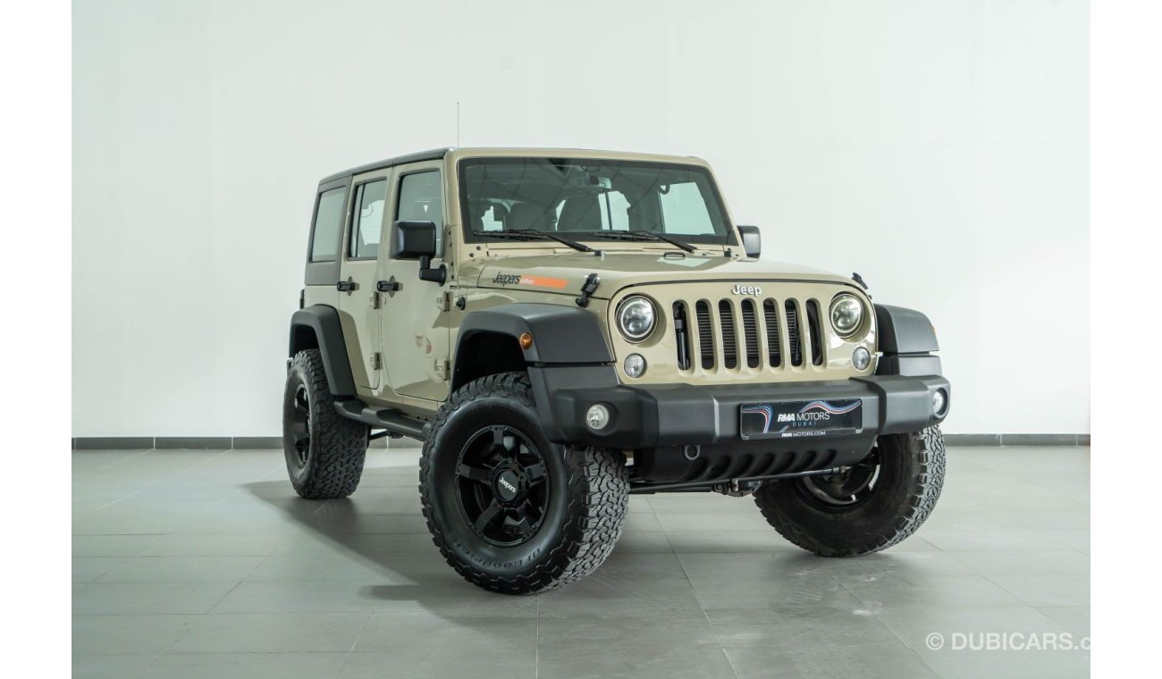 Jeep Wrangler 2017 Jeep Wrangler Jeepers Edition / Full Jeep Service History & 5 Year Jeep Warranty