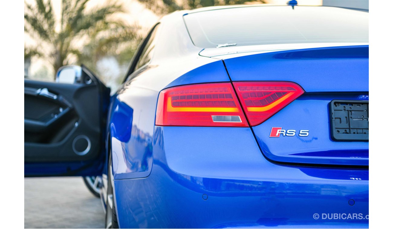 Audi RS5 Stunning  - Comes with Warranty! - Only AED 2,330 Per Month - 0% DP