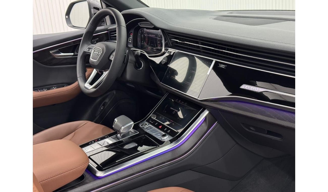 Audi Q8 2023 Audi Q8 55 TFSI Quattro, Jun 2028 Audi Warranty + Service Package, Full Service History, GCC